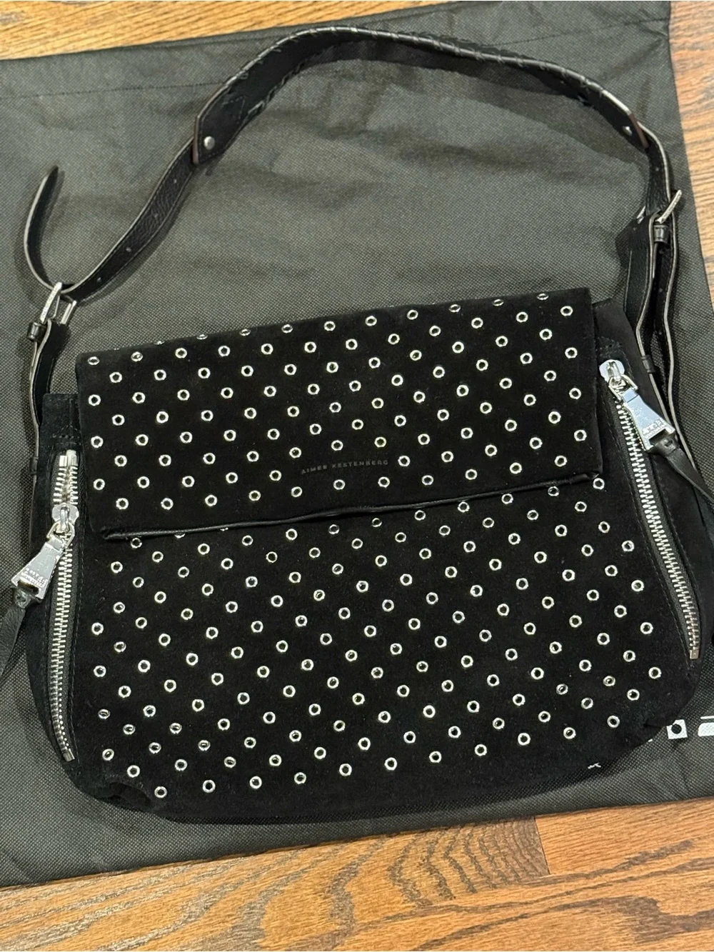 Aimee kestenberg Bali hobo eyelet suede leather bag